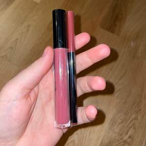 Makeup mekka liquid lipstick soft velvet i färgen ”random” & lipliner on point ” #8” oöppnade och inget jag kommer använda :)