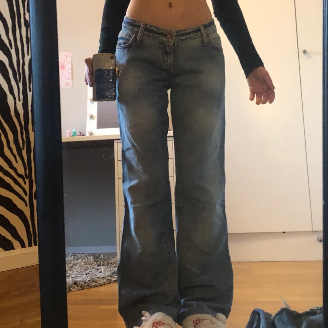 Lågmidjade bootcuts