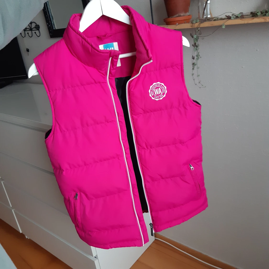 Supersnygg rosa väst - 90