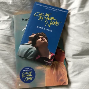 Call me by your namn böcker - Call me by your name bok 1 och 2. De är på engelska. Bra skick