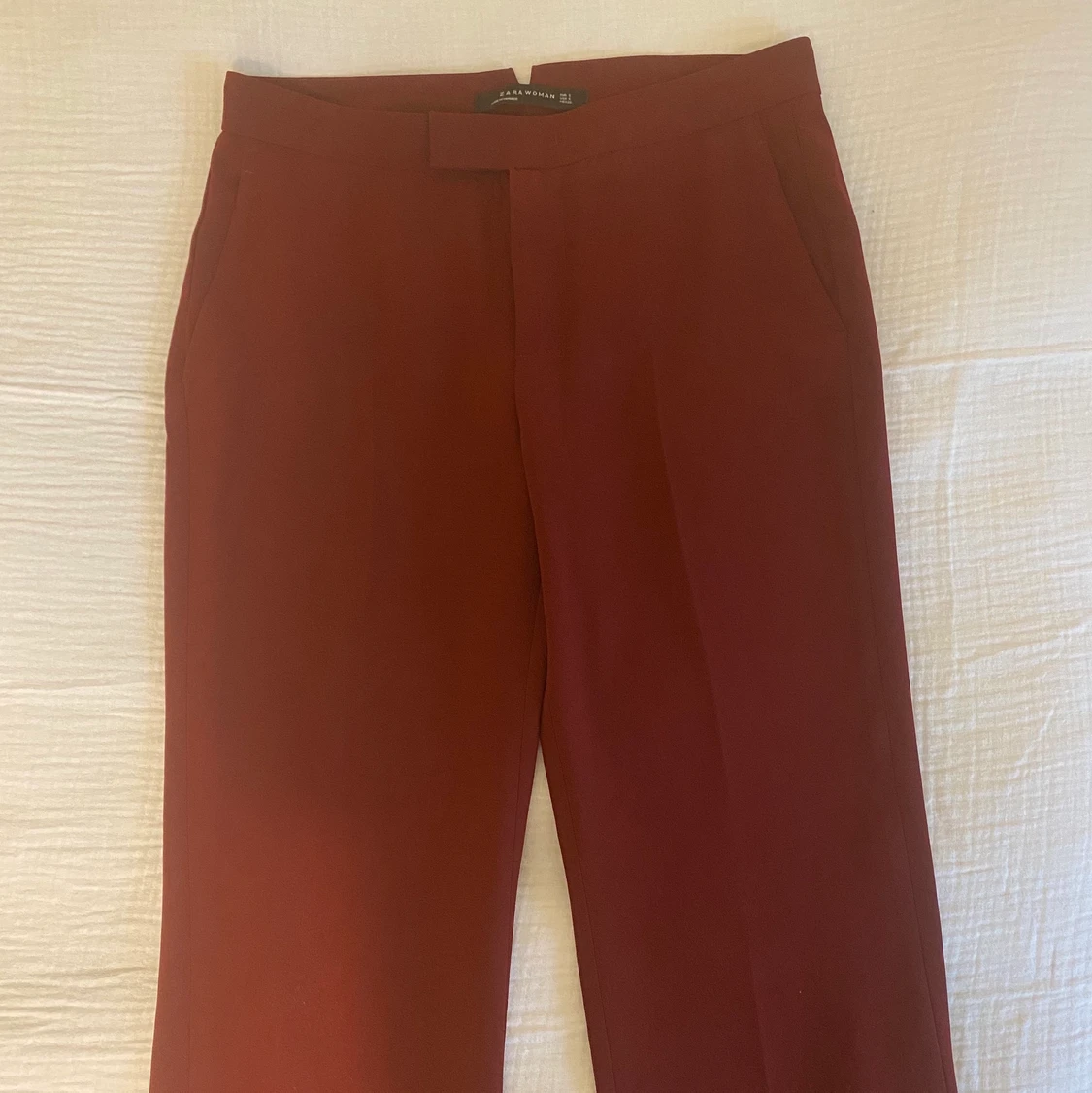 Röda Kostymbyxor Zara - 90