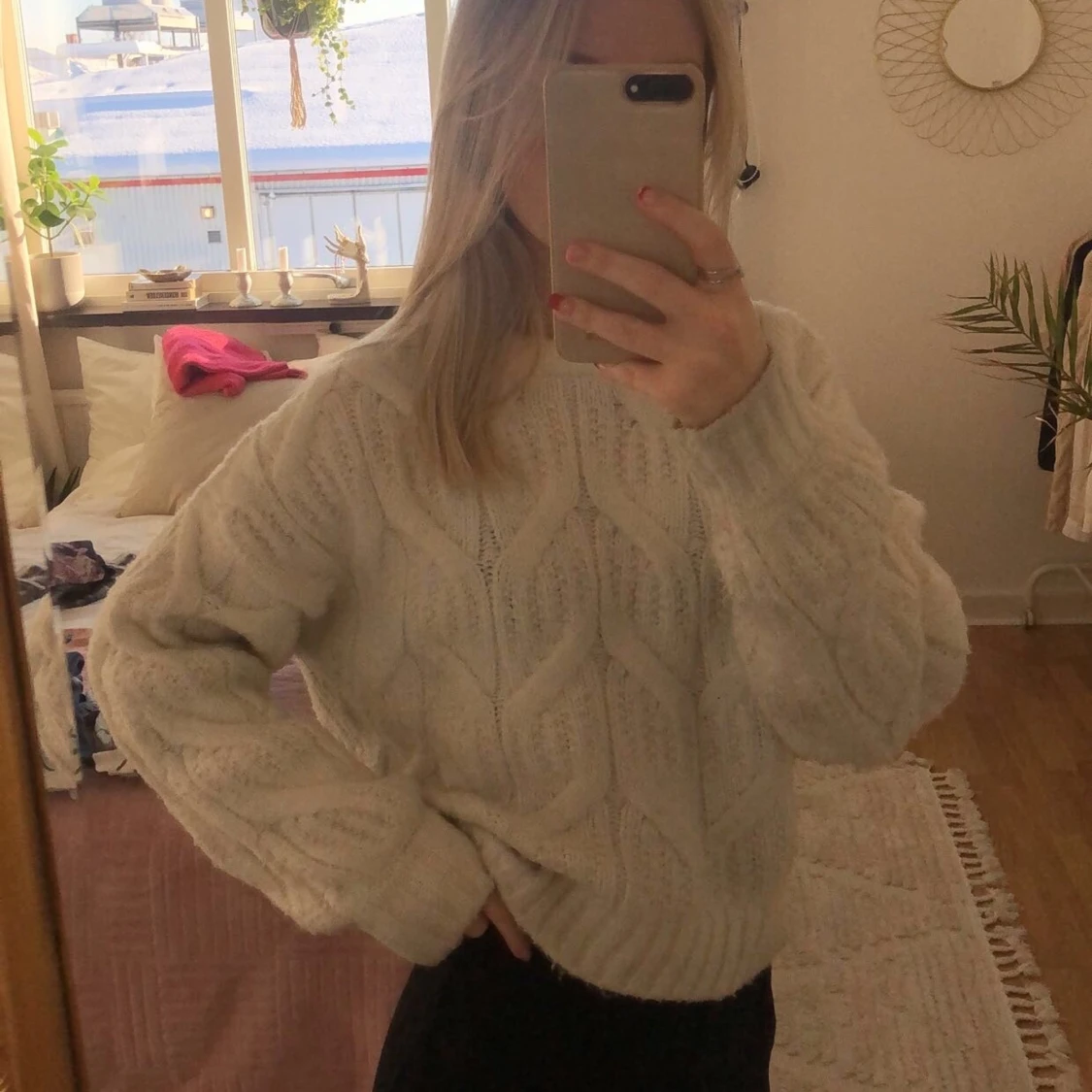 Stickad tröja - 90