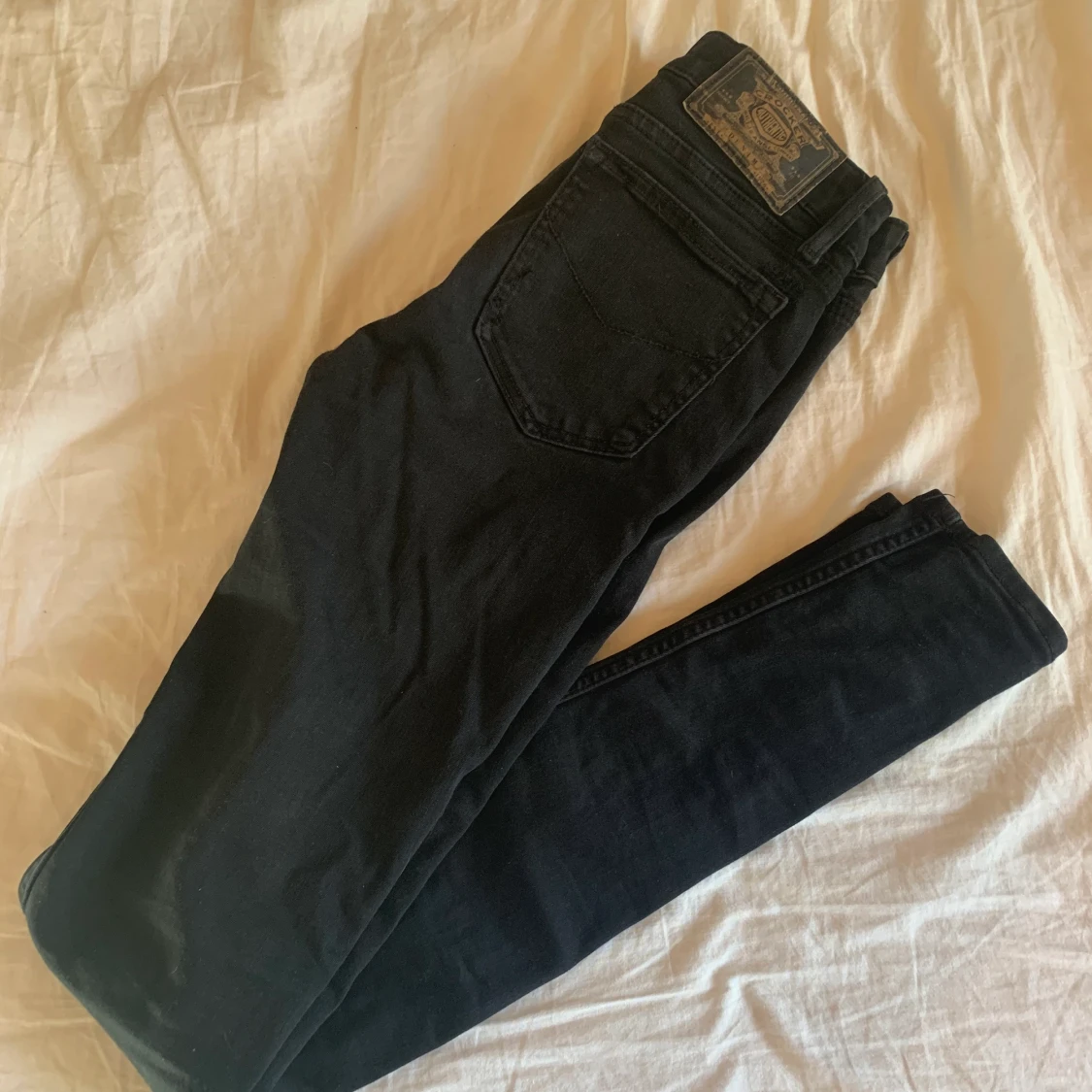 Svarta Slim Jeans - märke Crocker - 90