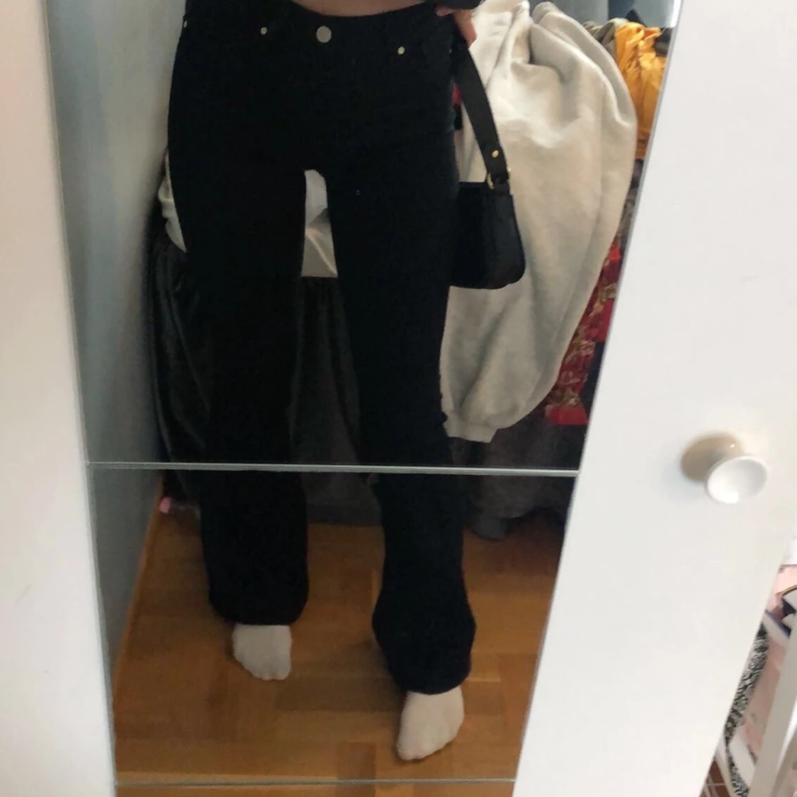 Svarta Bootcut jeans