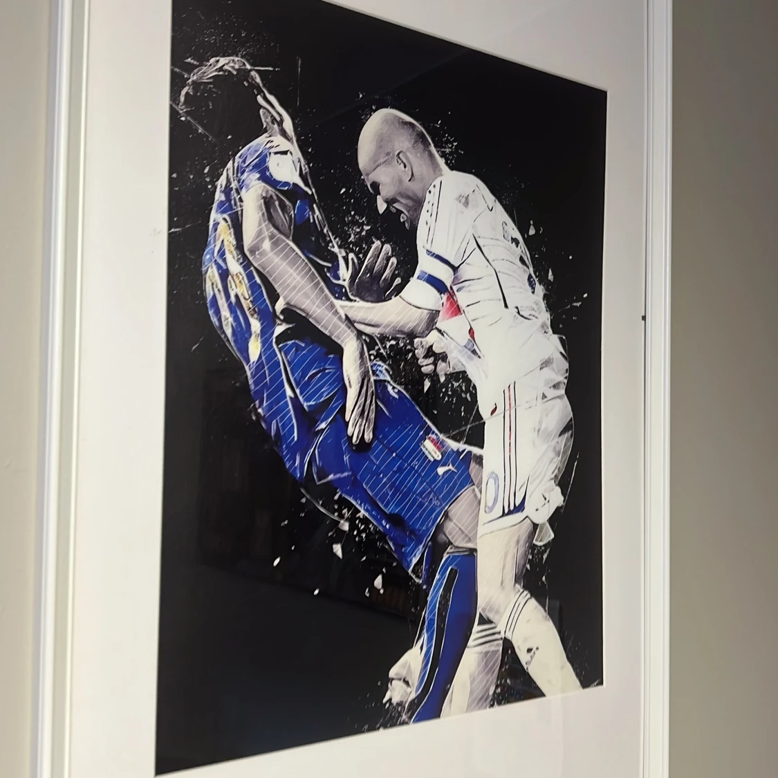 Zidane ikonisk moment tavla  - 1