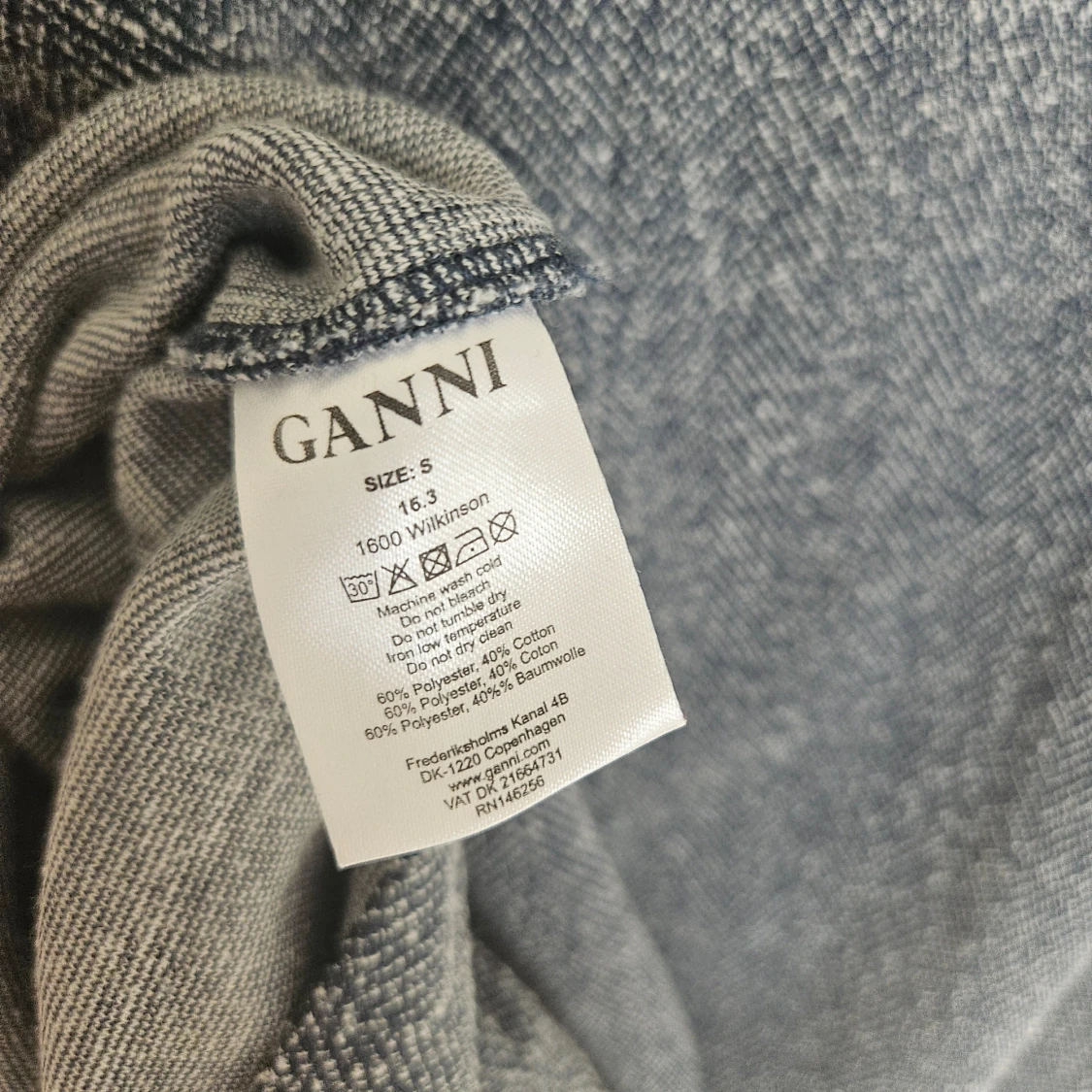 Grå klänning från Ganni - 2