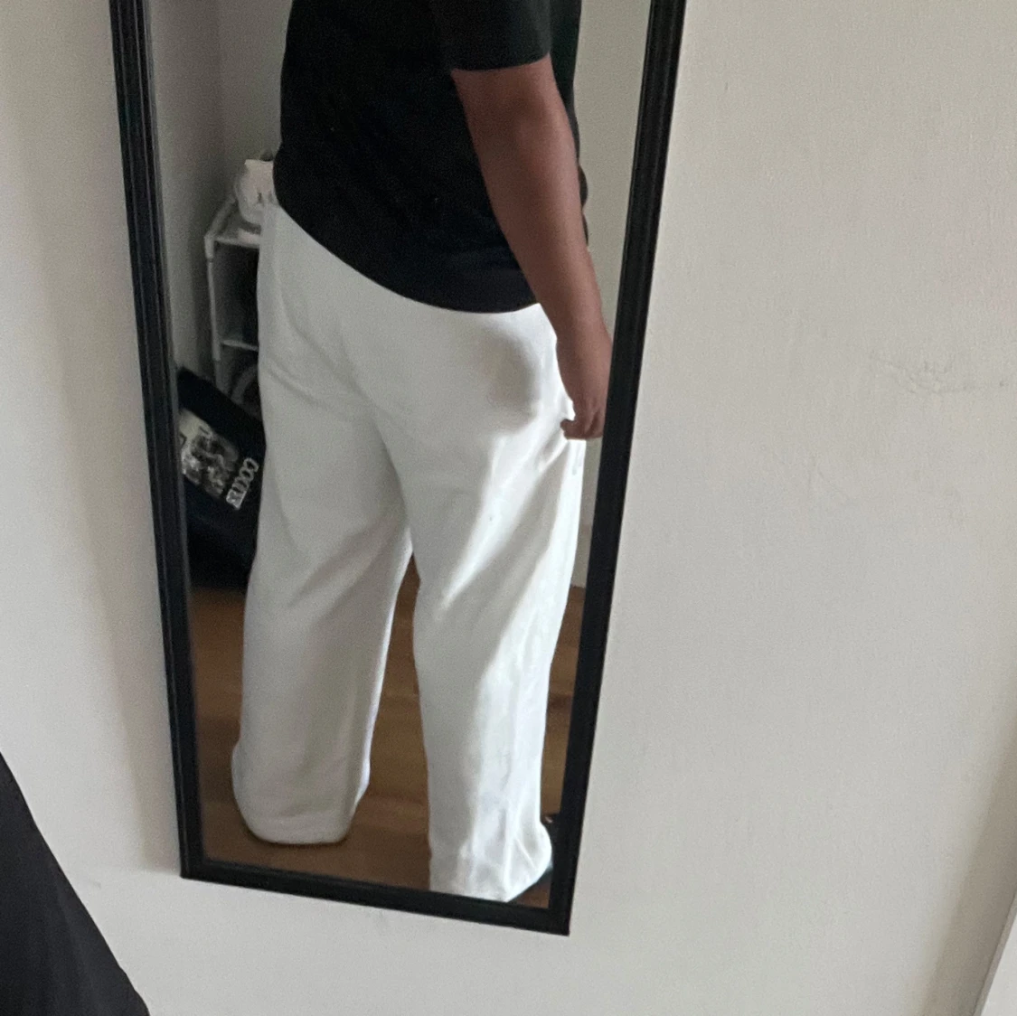 Vita Jordan mjukisbyxor - 1