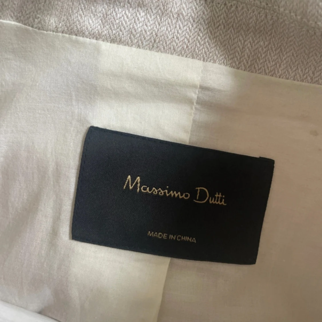 Beige kavaj från Massimo Dutti - 2