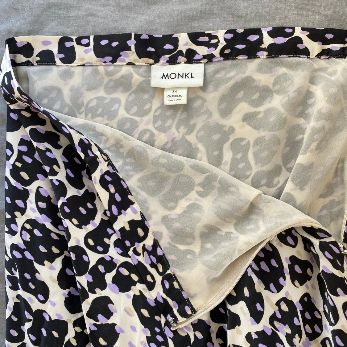 Leopardmönstrad långkjol från Monki - 2