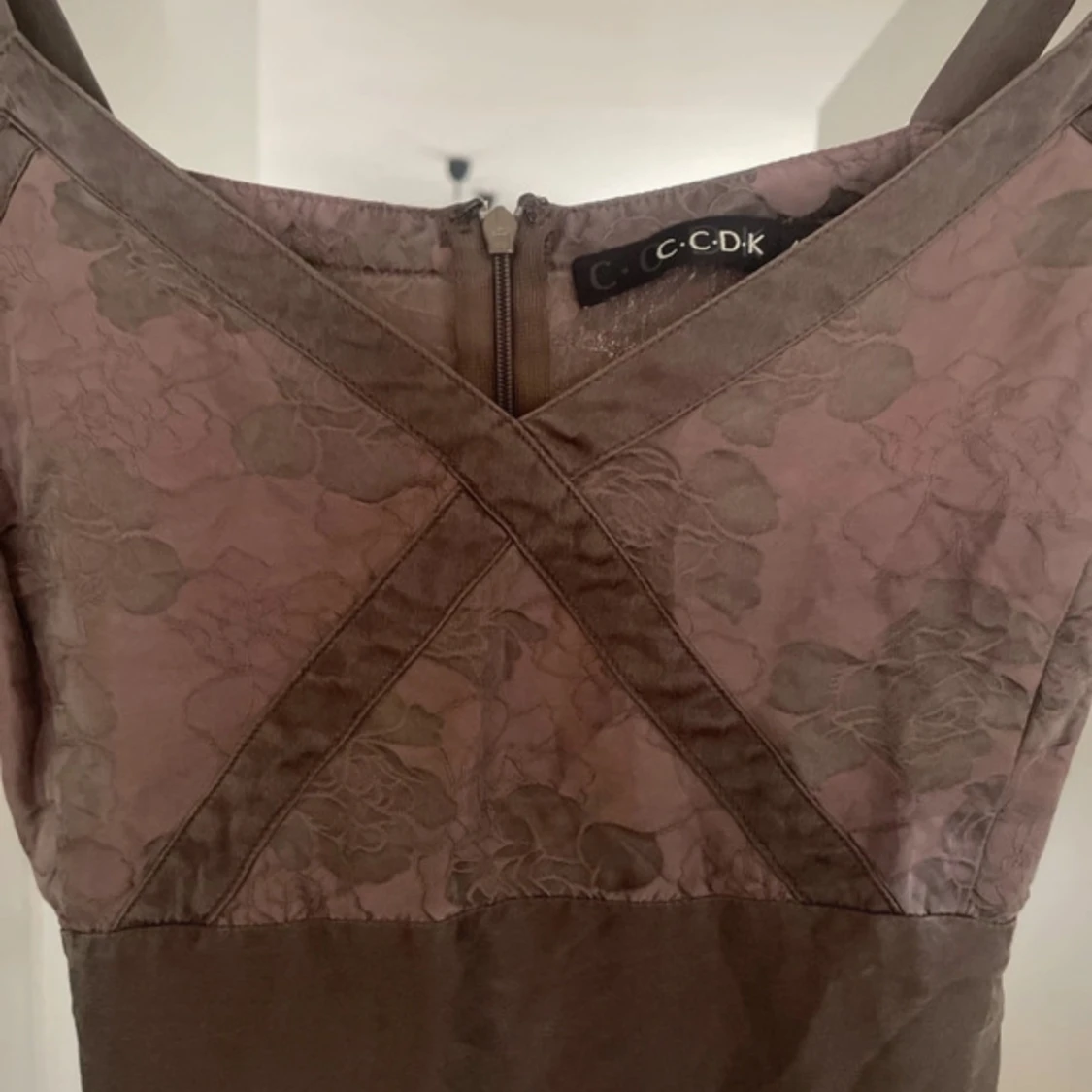 Lång brun klänning från CCDK - 1