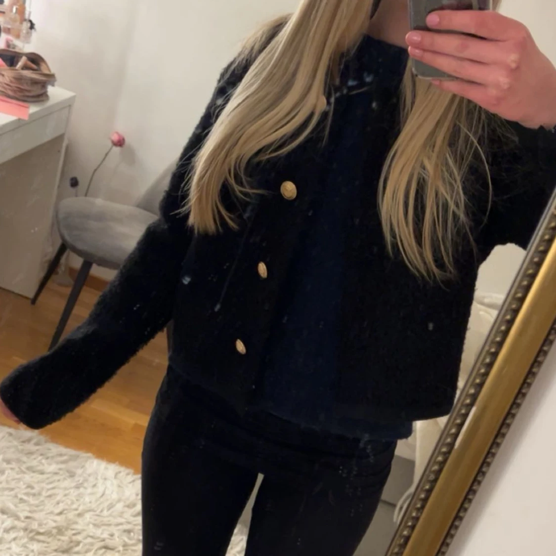 Svart cardigan jacka från Gina Tricot - 1