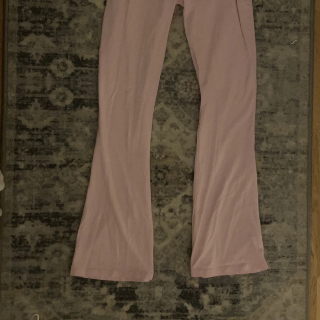 Ljusrosa yoga byxor - 1