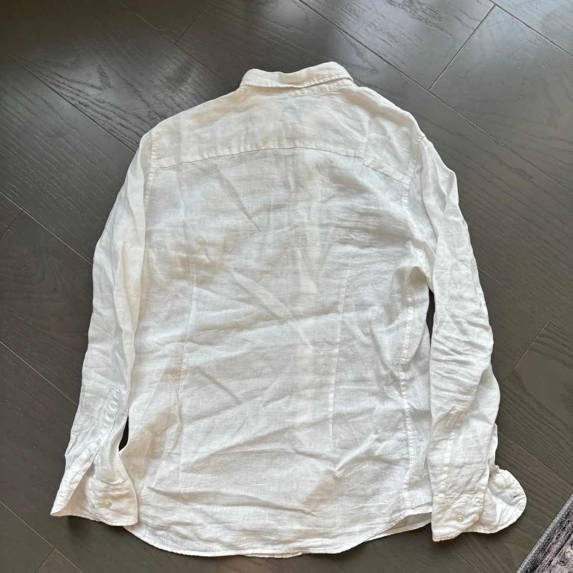 Zara Vit Linne Skjorta - 1