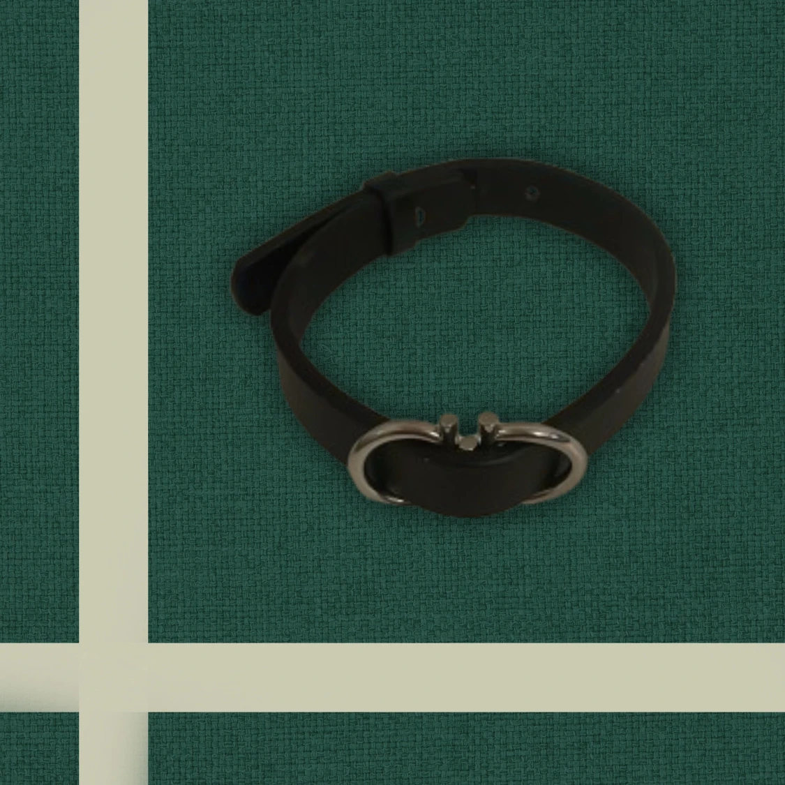Svart Armband | Philipp Blanc