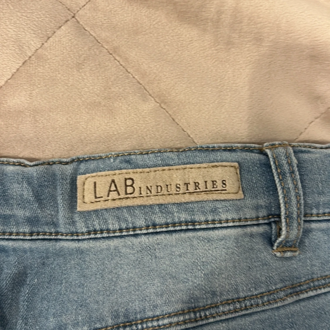 Blå jeansshorts från LAB Industries - 3