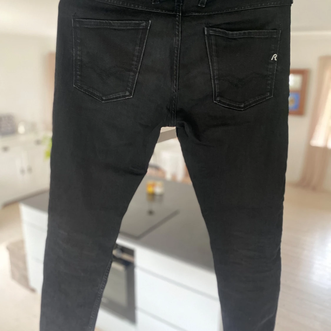 Replay svarta jeans slim fit - 2