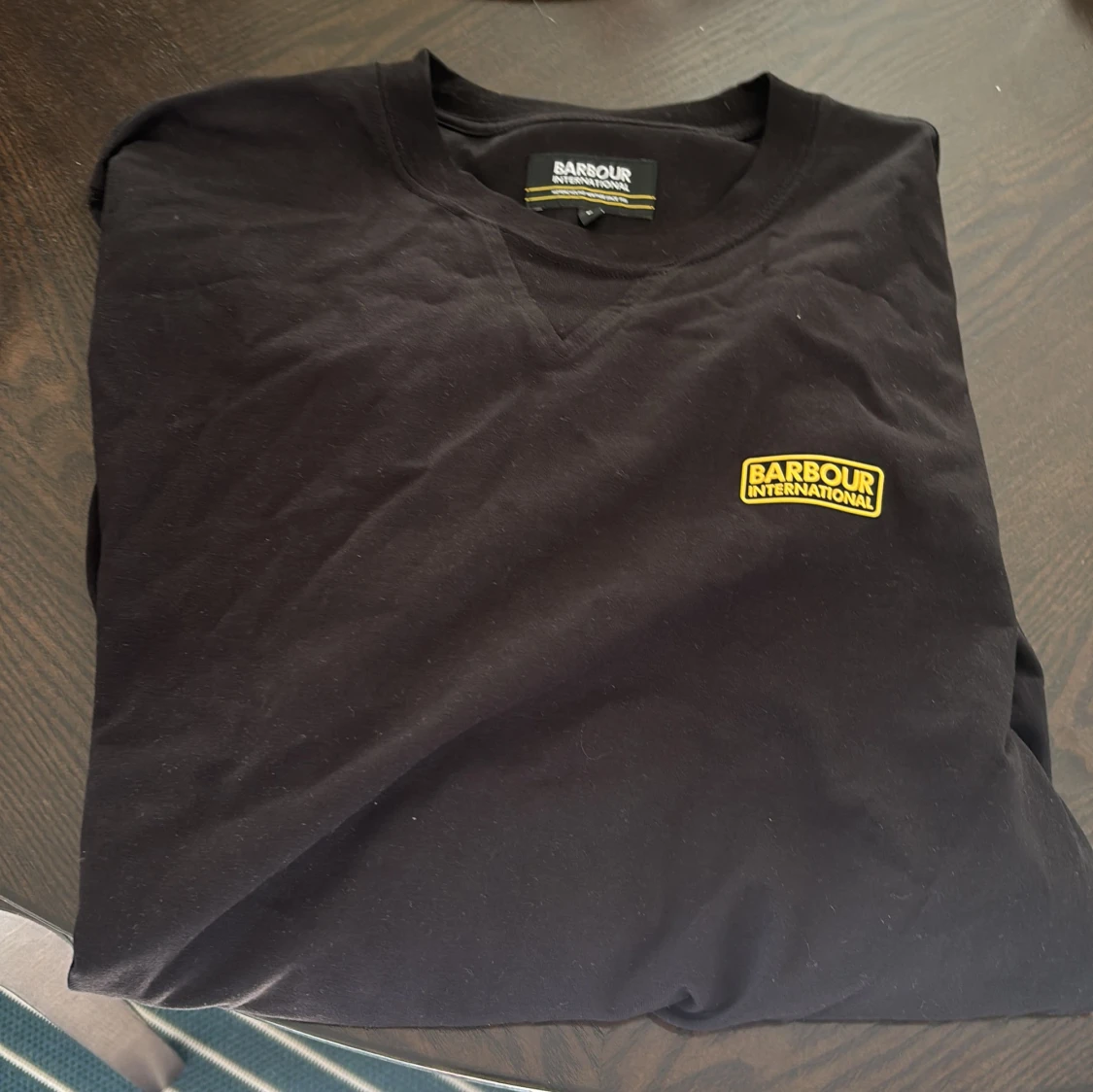 Svart långärmad tröja Barbour