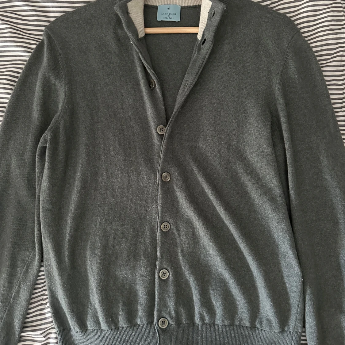 Grön cardigan la Chemise  - 1