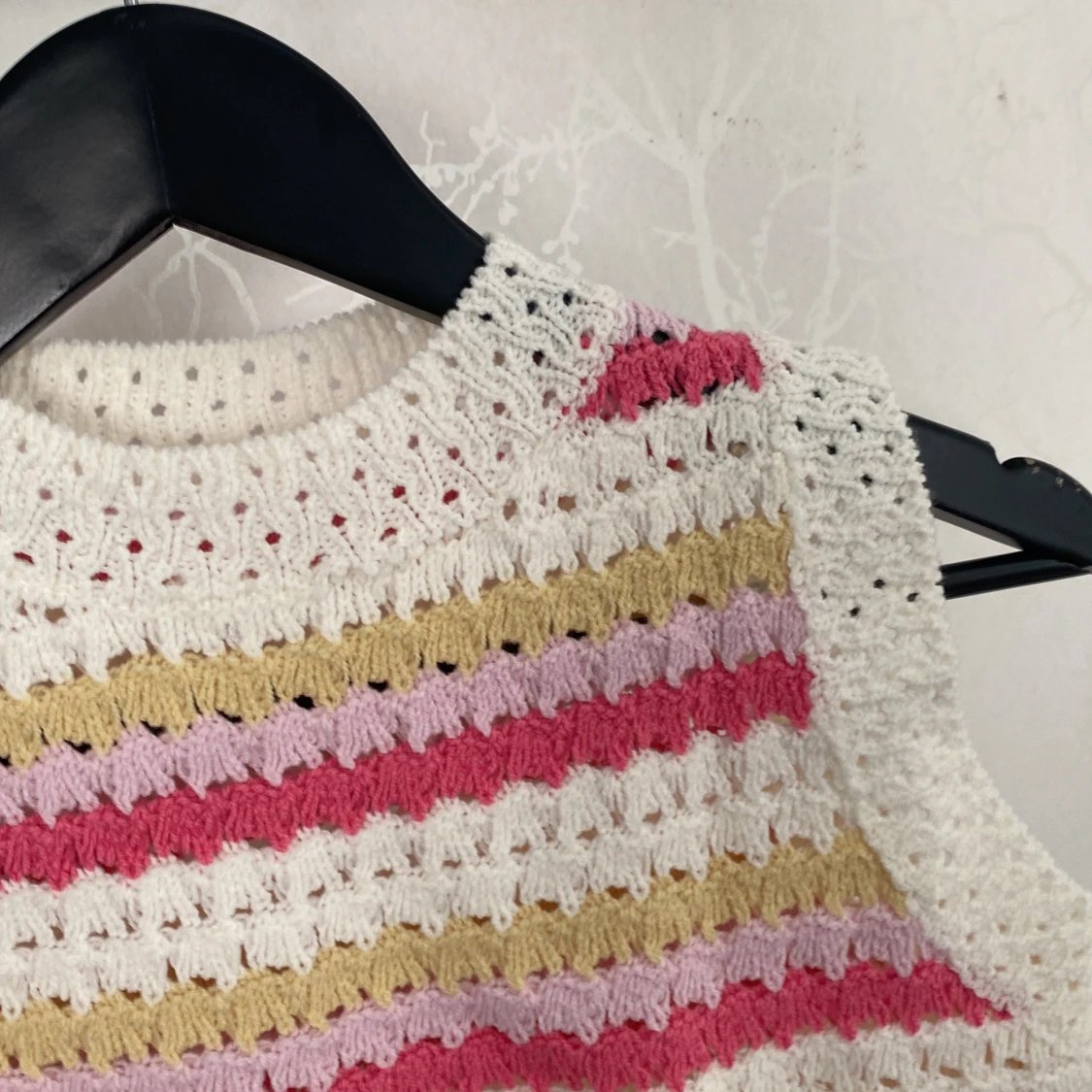 Randig stickad topp från SHEIN - 1