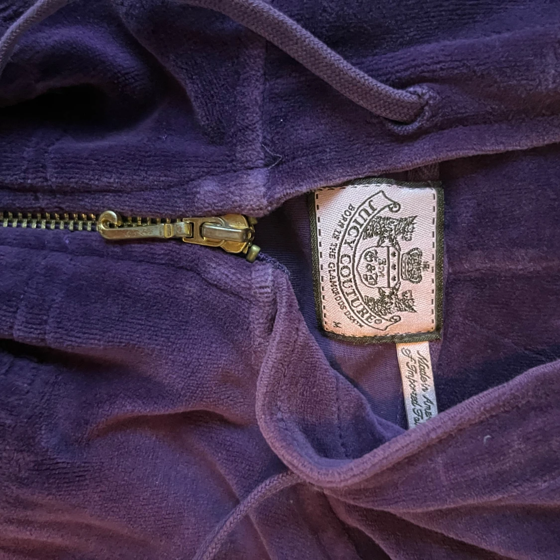 Lila gammal juicy tröja - 2