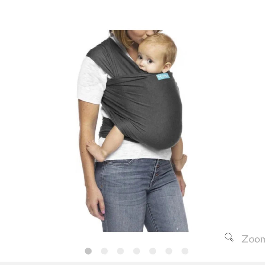 Mörkgrå bärsjal från Moby - 1