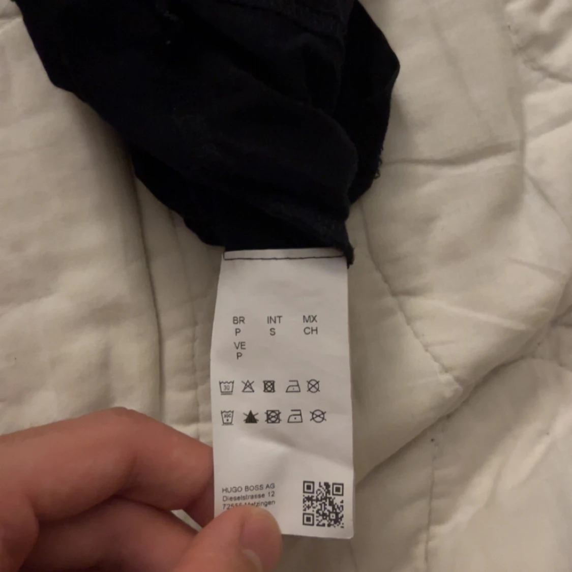 Svart BOSS t-shirt med stor logga - 2