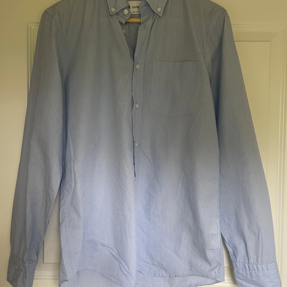 Blå randig skjorta från Dondup