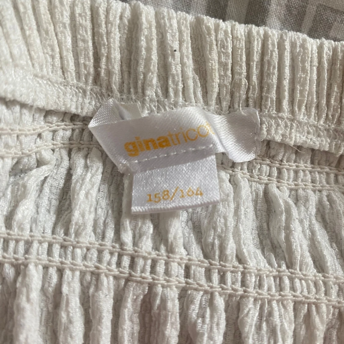 Vit långkjol från Gina Tricot - 3