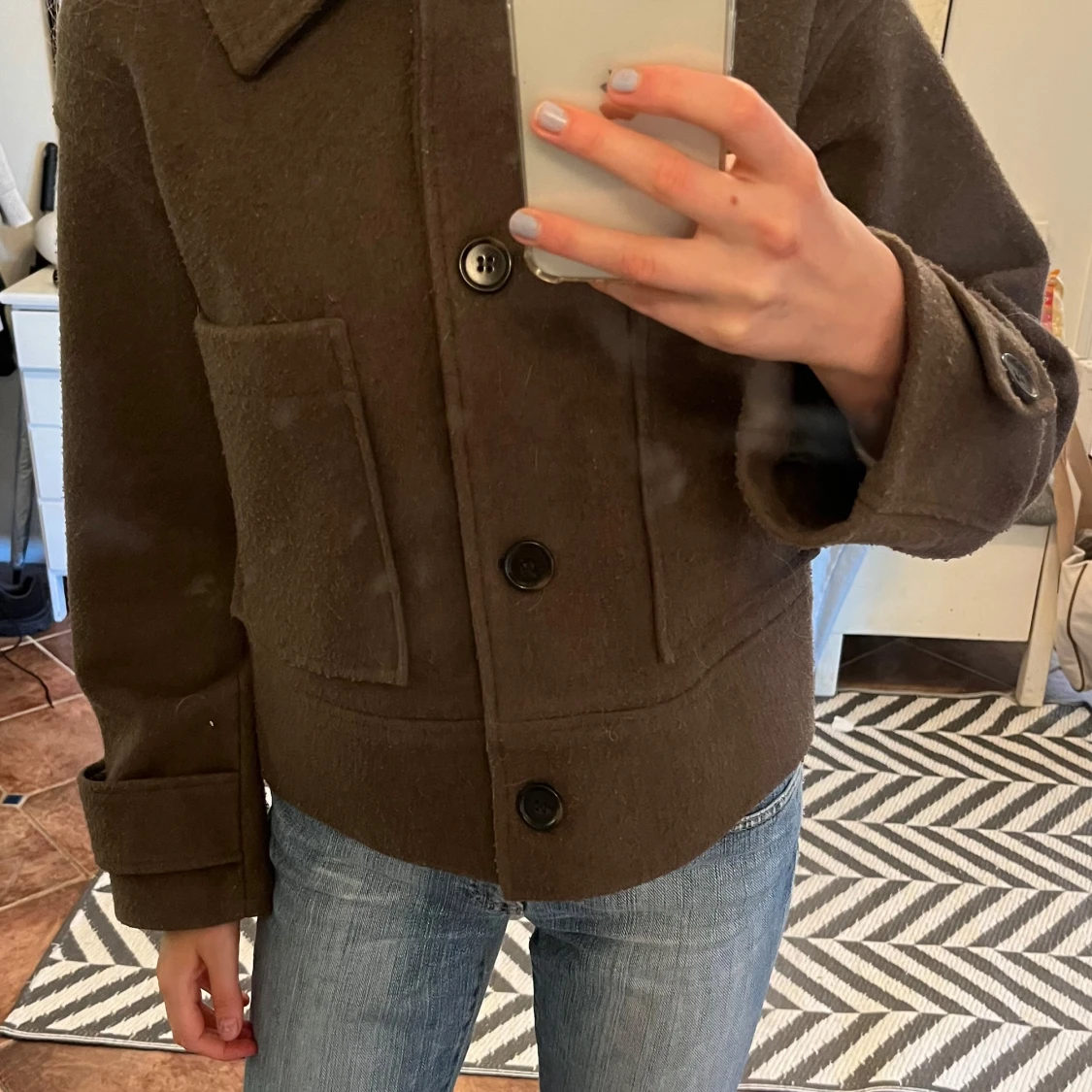 Brun overshirt jacka från Kappahl - 1