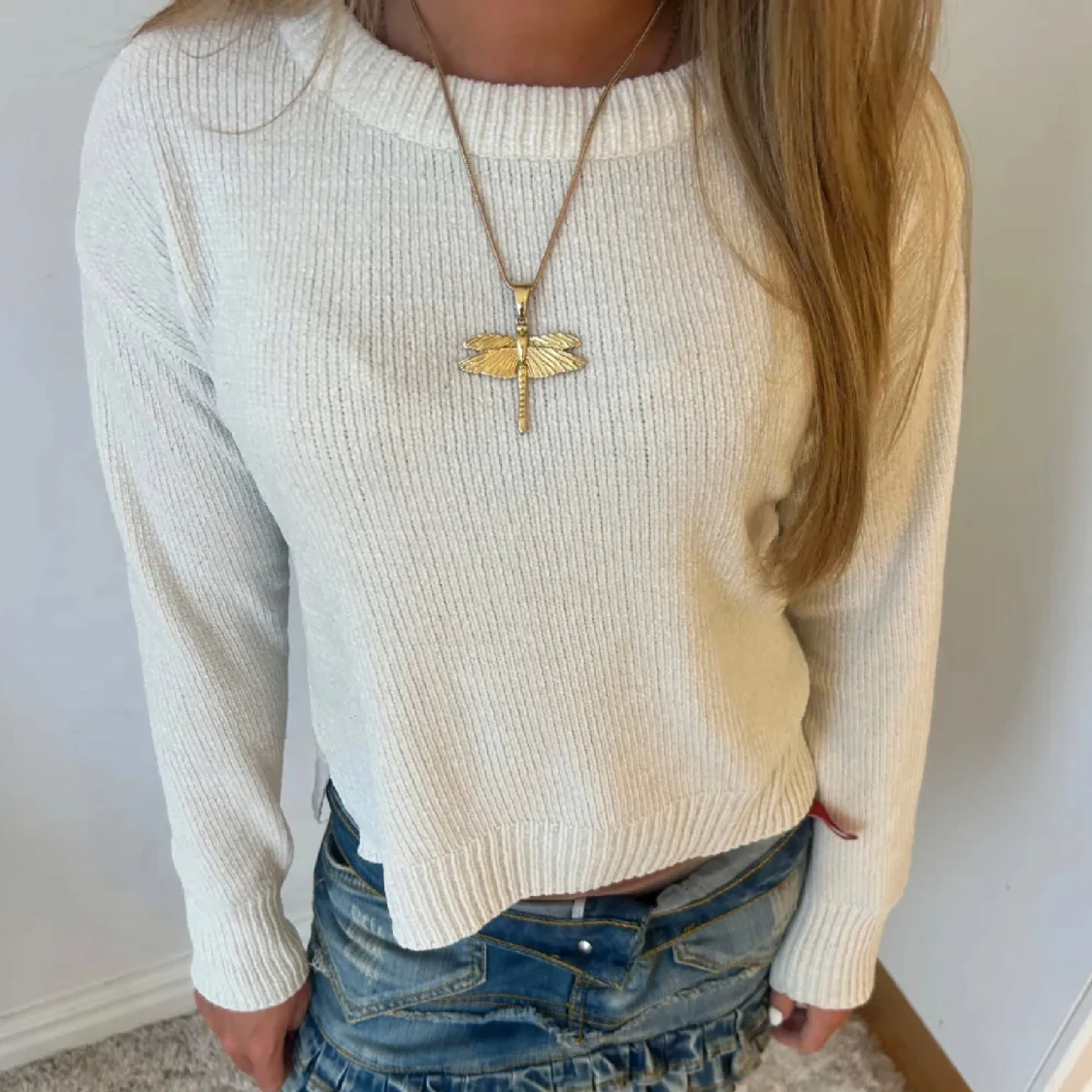 Stickad tröja🥹🥹