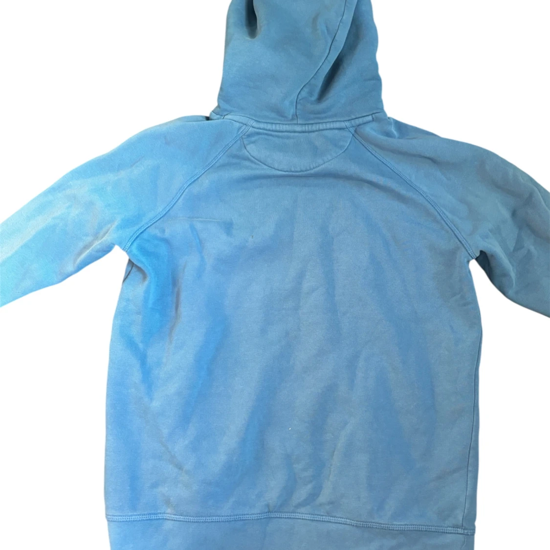 Blå hoodie från GANT med logga - 1