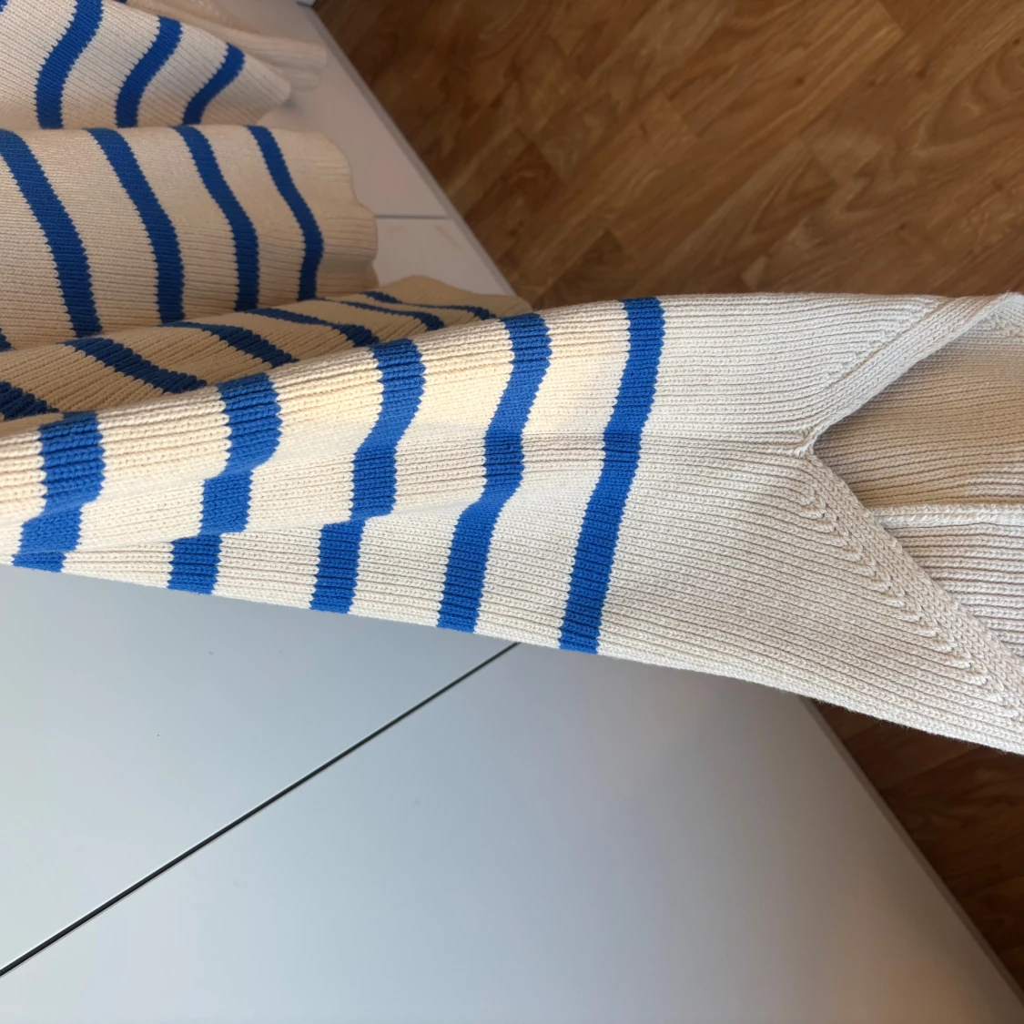 Randig stickad tröja från C.W. - 1