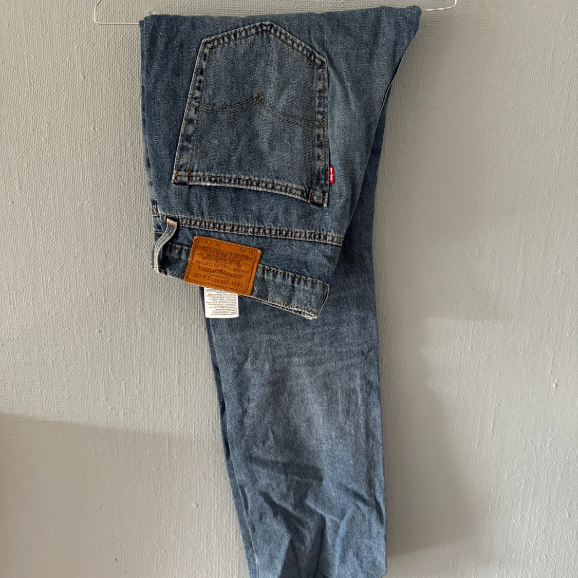 Levi's blå jeans straight fit