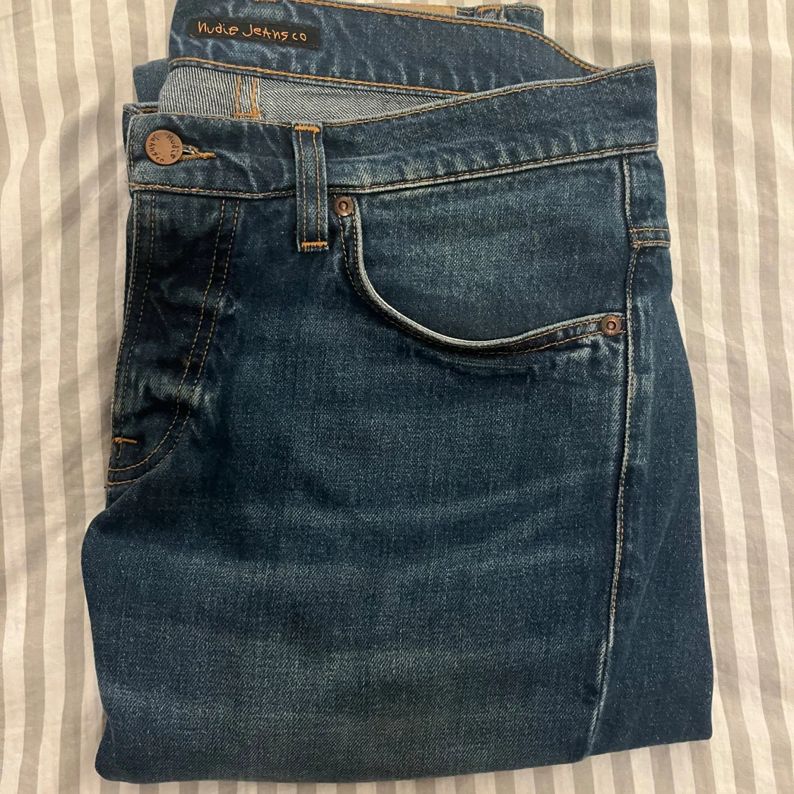 Blå jeans från Nudie  - 2