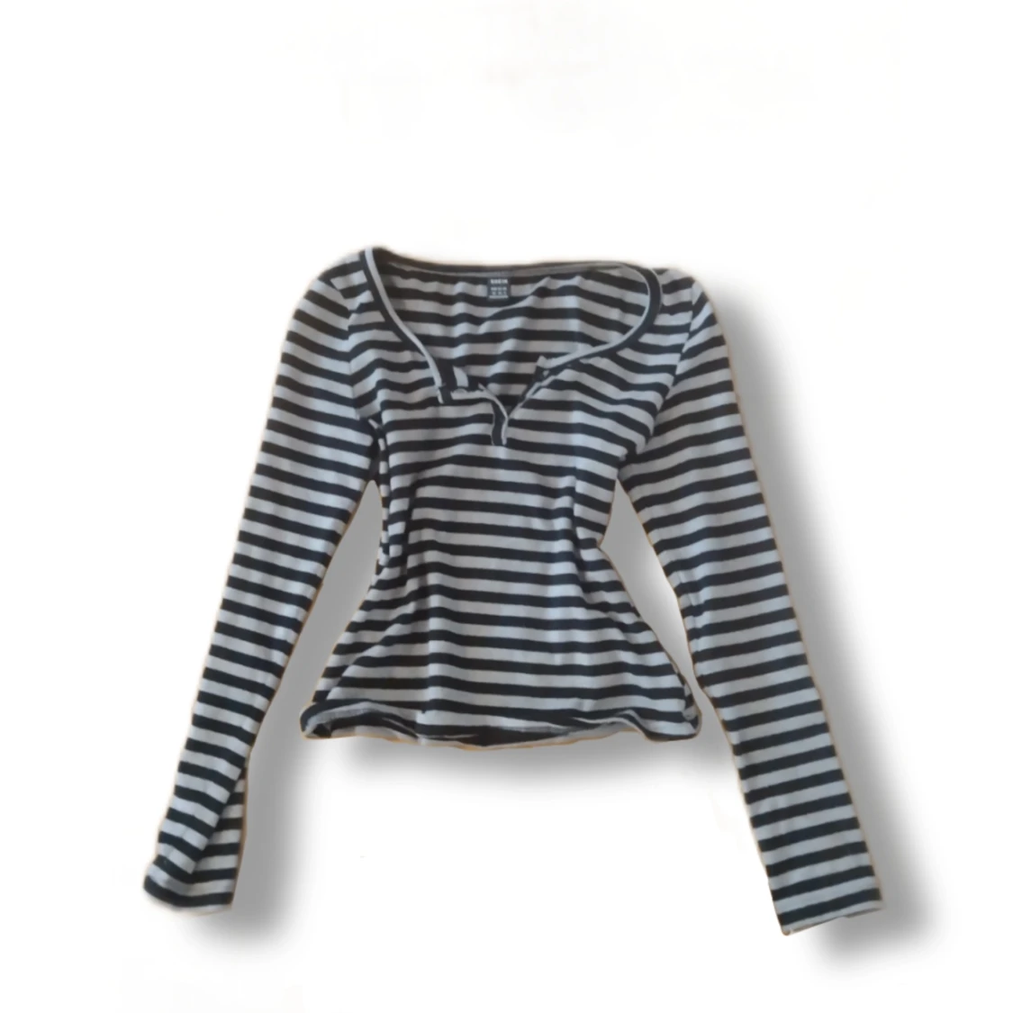 Randig långärmad topp från SHEIN