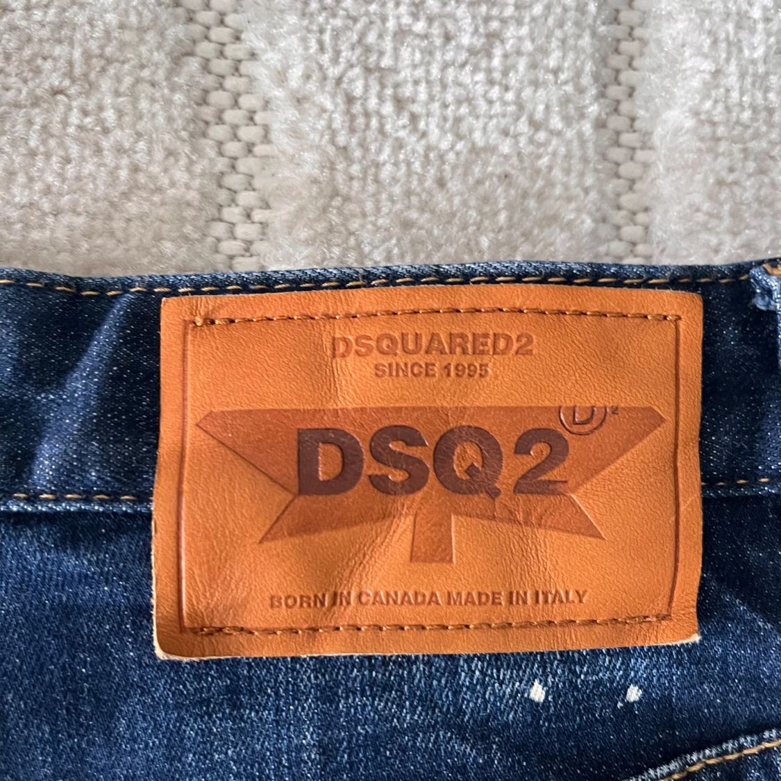 Dsquared2 jeans färgstänkta - 4