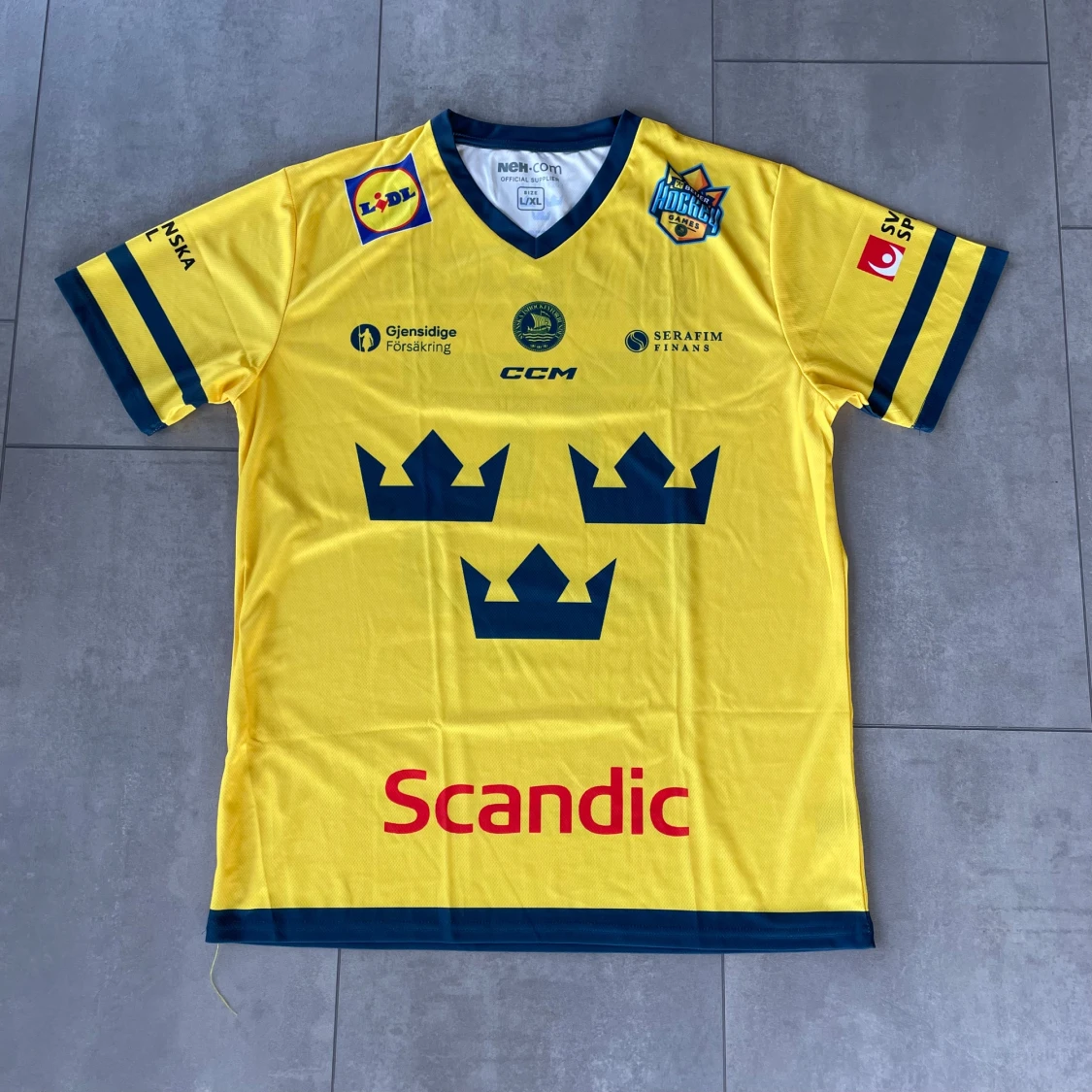 Sverige tre kronor tröja