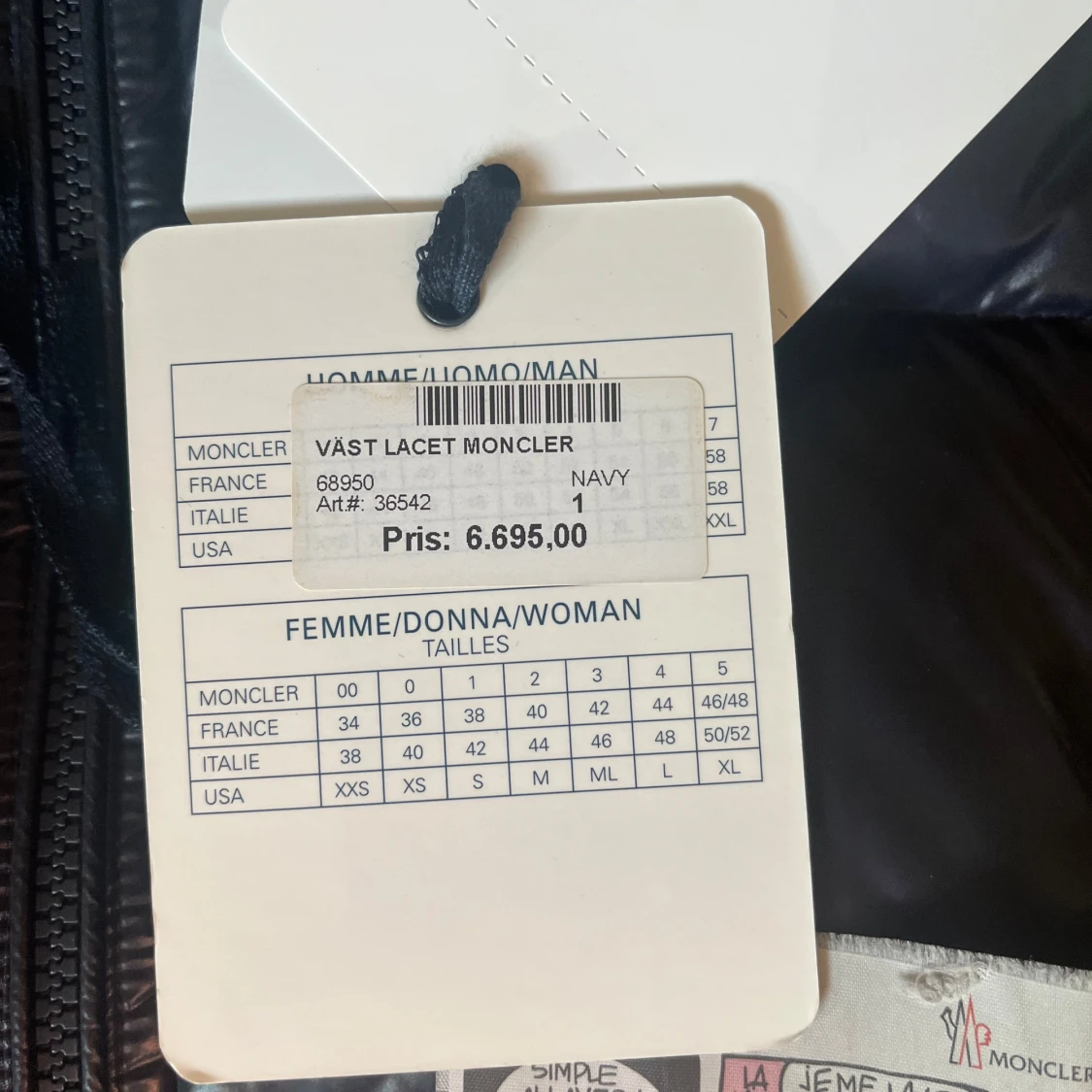 Moncler lacet väst - 3