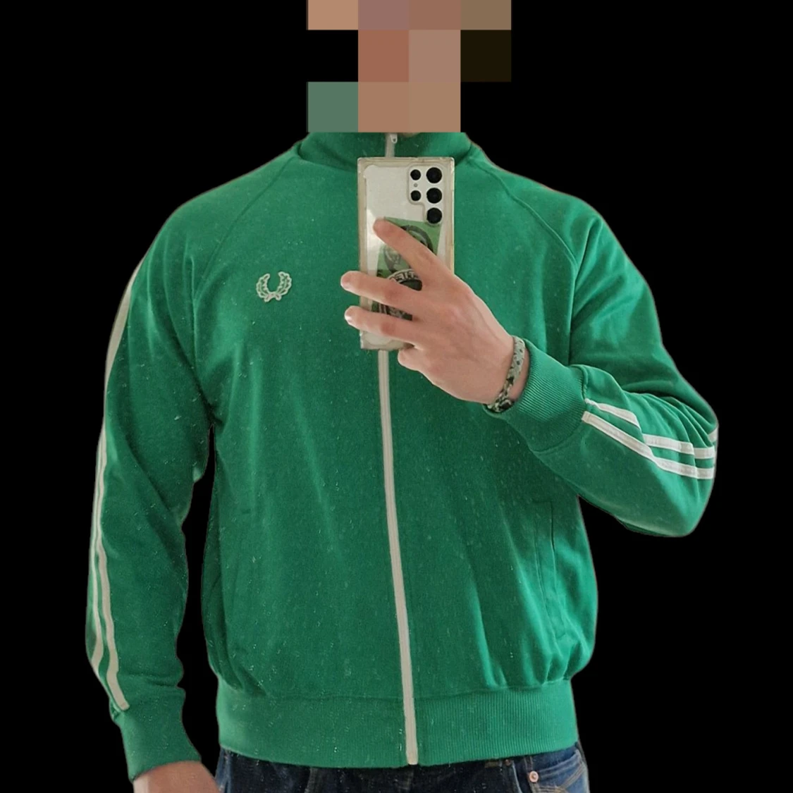 Grön track jacket från Fred Perry