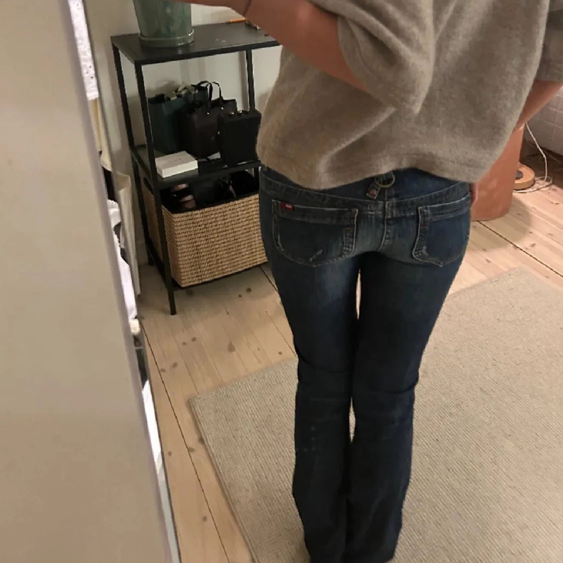 Lågmidjade jeans - 1