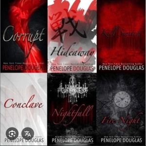 Söker!!! Devil's Night-serien av Penelope Douglas - SÖKER dessa omslag! Framförallt Killswitch och Nightfall. Hör av dig om du har till salu. OBS jag säljer inte utan söker ovan.