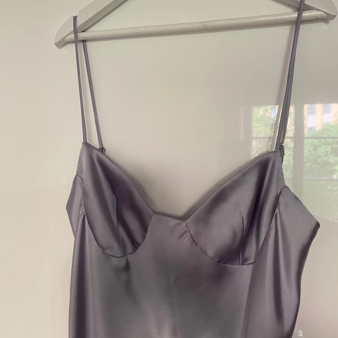 Grå långklänning från Zara - 1