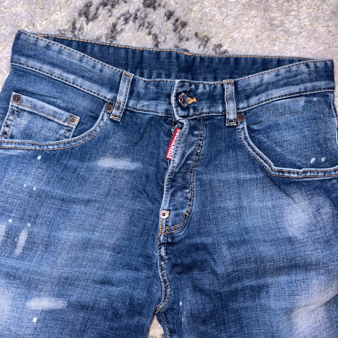 Blå jeansbyxor från Dsquared2 - 1