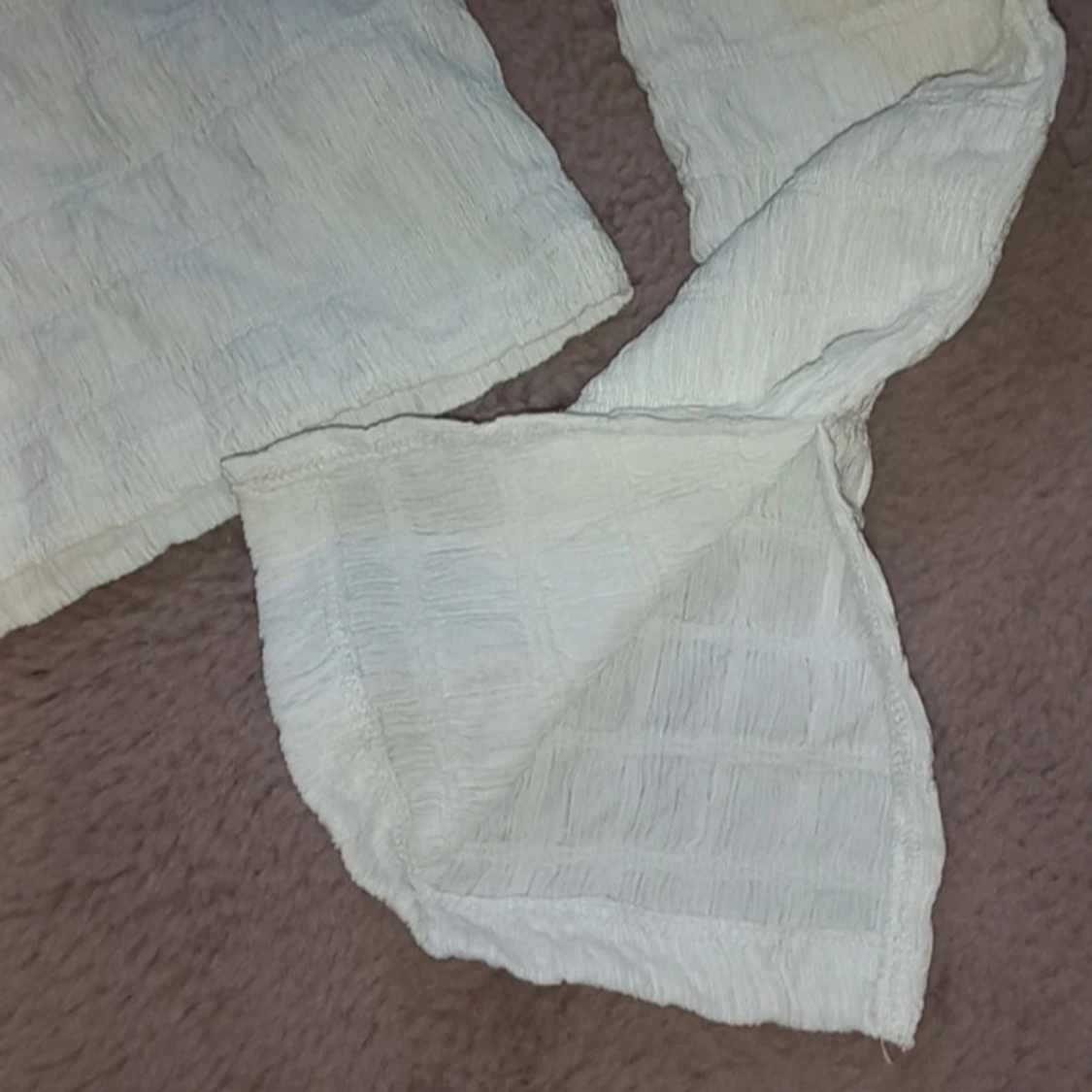 Vit långärmad topp - 2