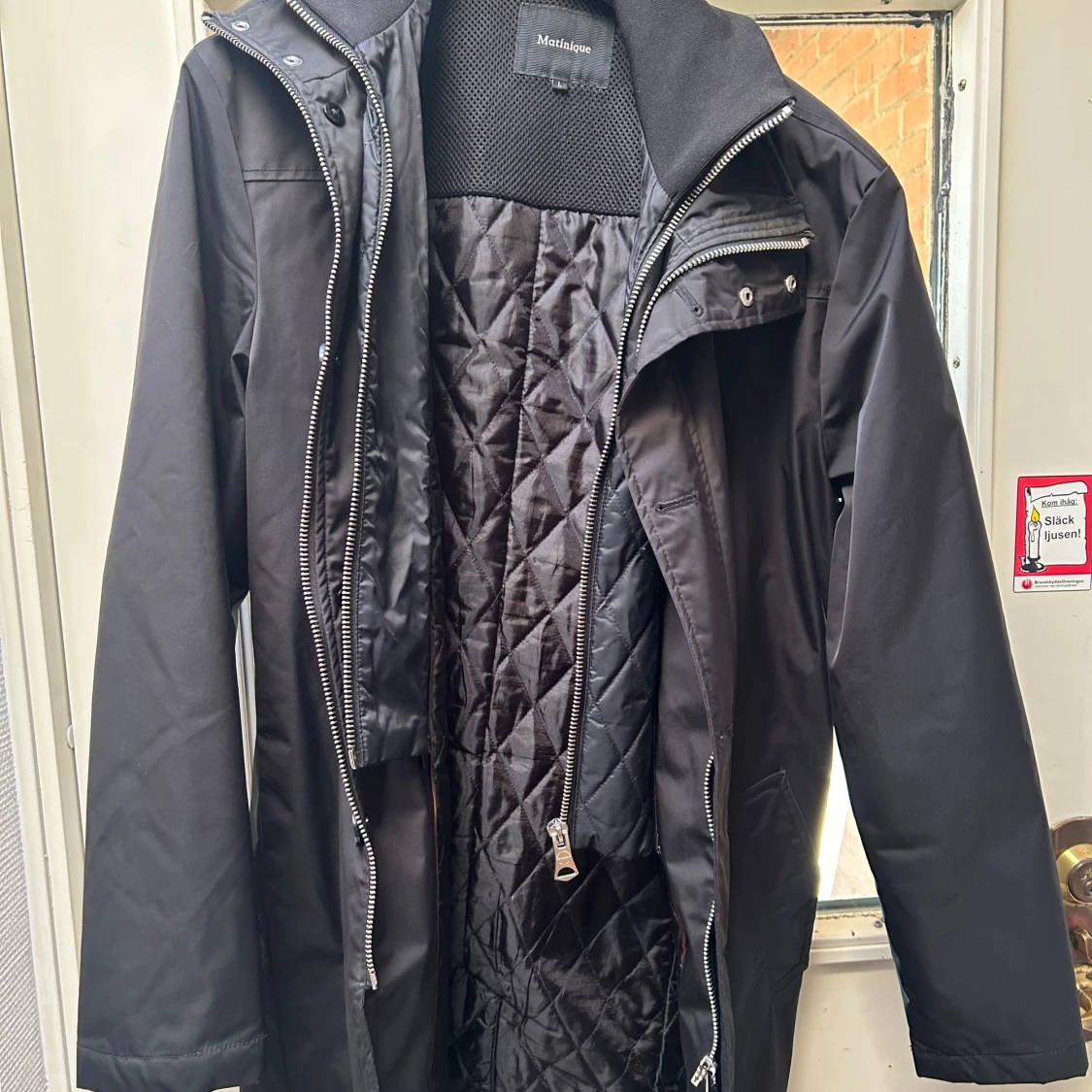 Svart rock från Matinique - 2