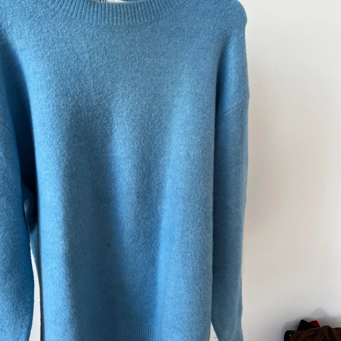 Blå stickad tröja från Zara - 2