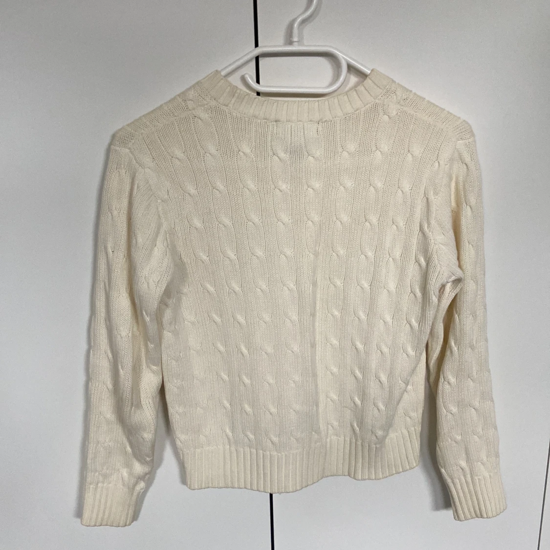 Vit stickad tröja från Polo Ralph Lauren - 3