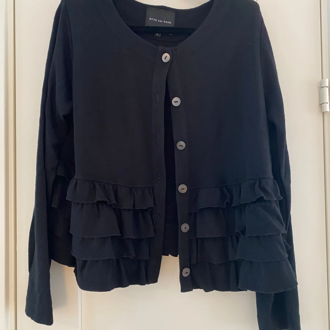 Svart kofta från Bitte Kai Rand strl L
