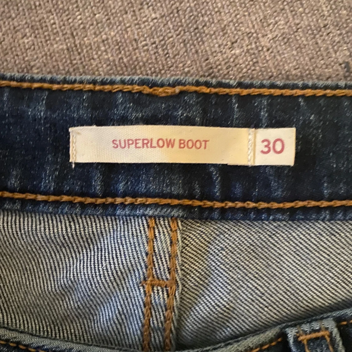 Blå jeans från Levi's - 1