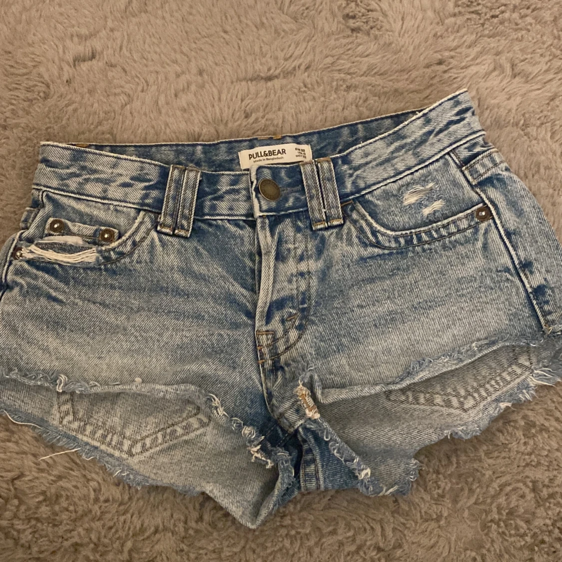 Blå jeansshorts från Pull&Bear